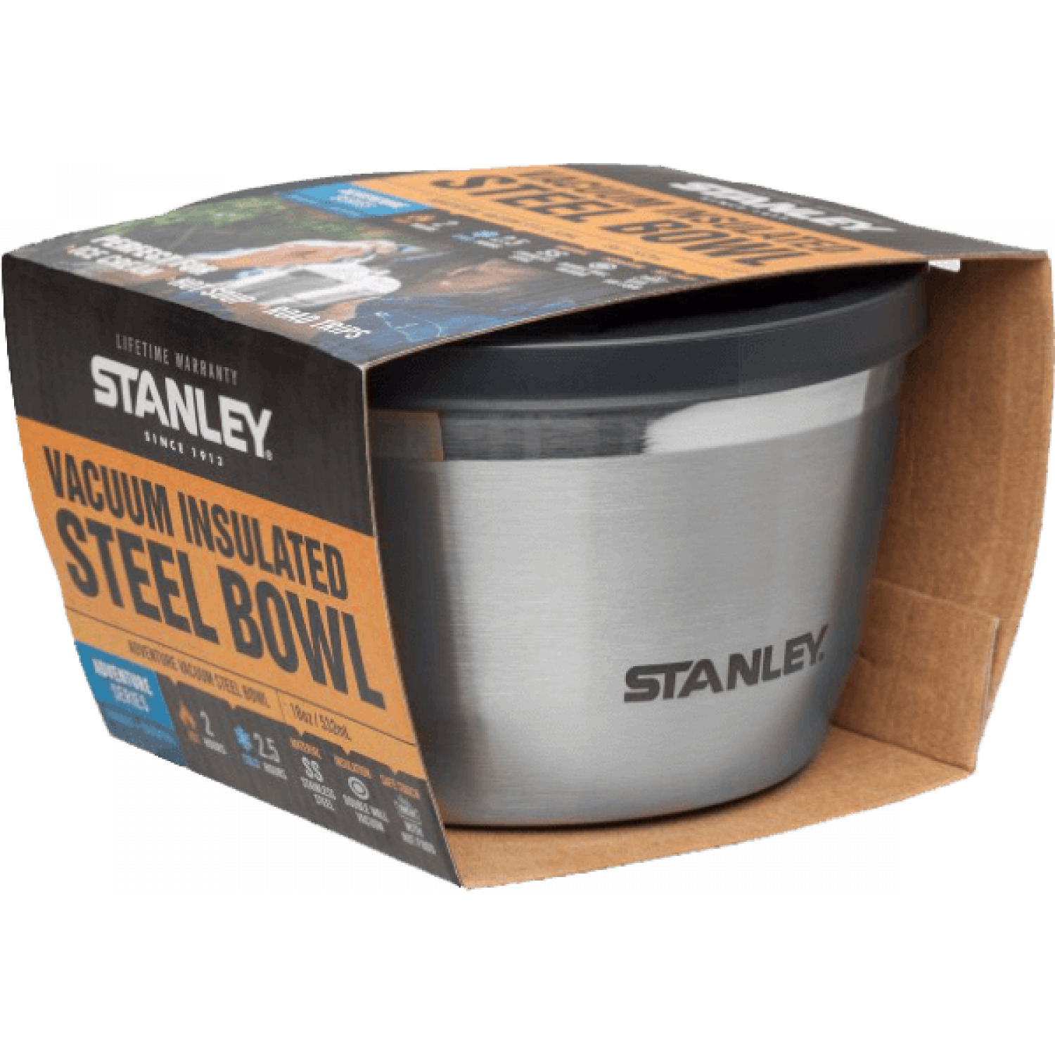 Термоконтейнер Adventure 0.5л, стальной