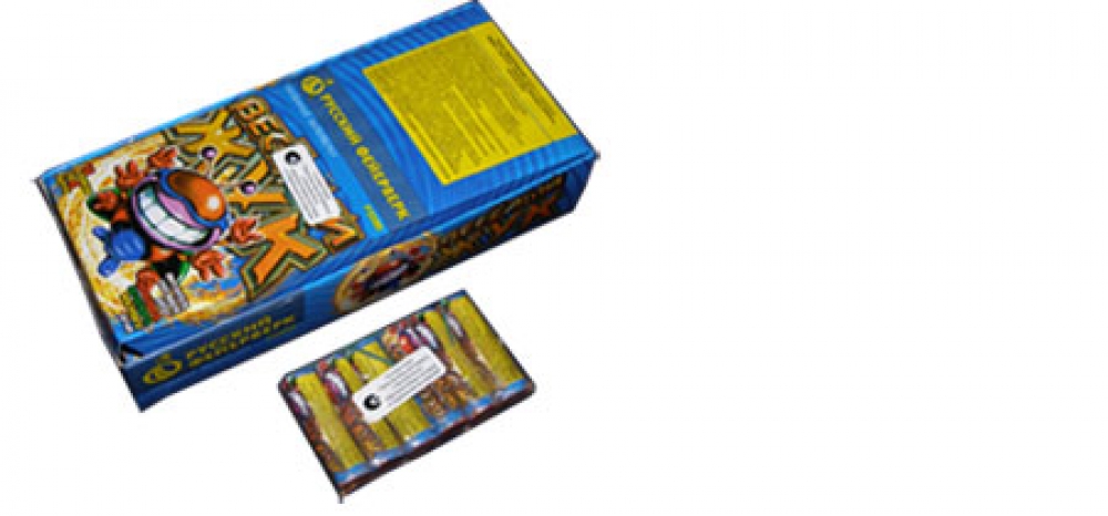 Наземный фейерверк "Веселый жук" (6шт)