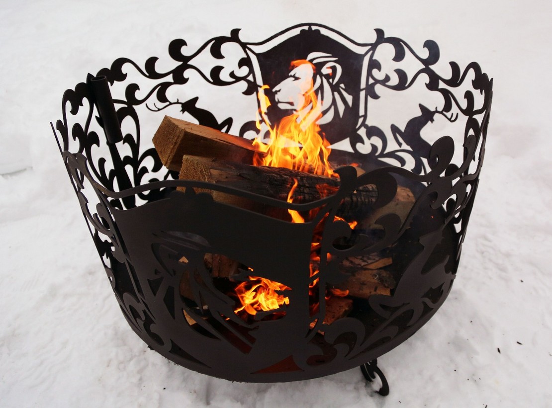 Чаша костровая "Лев"