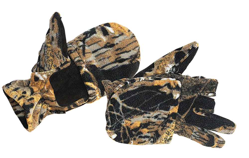 Перчатки охотника-рыбака (флис)